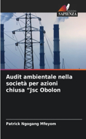 Audit ambientale nella società per azioni chiusa "Jsc Obolon