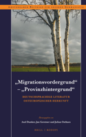 Migrationsvordergrund - Provinzhintergrund