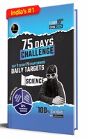 75 Days Challenge CBSE Class 10 Science for 2025 Board Exam (Includes Sample Papers) by Padhle Akshay