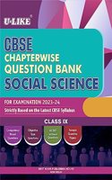 U-LIKE Class 9 Social Science CBSE Chapterwise Question Bank 2023-24