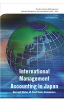 International Management Accounting in Japan: Current Status of Electronics Companies