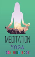 Meditation Yoga Coloring Book