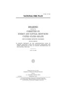 National fire plan