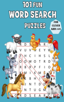 101 Fun Word Search Puzzles for Clever Kids 4-8