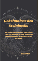 Geheimnisse des Steinbocks: Sie haben übergeordnete langfristige Ziele und möchten sich auf keinen Fall in unnötigen oder peinlichen Details verlieren.