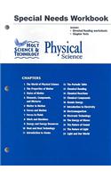 Holt Science & Technology Physical Science Special Needs Workbook