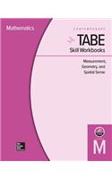 Tabe Skill Workbooks Level M: Measurement, Geometry, and Spatial Sense - 10 Pack