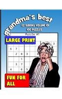 Grandma's Best EZ Sudoku: Volume 101