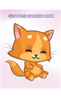 Cute Cats Coloring Book