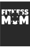 Mom Fitness Notebook - Fitness Mom - Fitness Training Journal - Gift for Fisherman - Fitness Diary