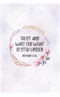 Trust and Wait For What Is Still Unseen Romans 8