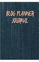 Blog Planner Journal