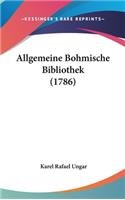 Allgemeine Bohmische Bibliothek (1786)