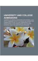 University and College Admissions