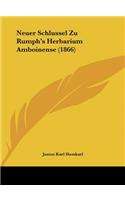Neuer Schlussel Zu Rumph's Herbarium Amboinense (1866)