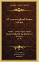 Utfararminning Jons Palssonar Melsteds