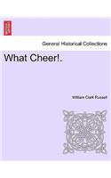 What Cheer!.: (English)