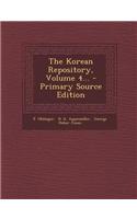 The Korean Repository, Volume 4...