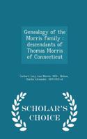 Genealogy of the Morris Family