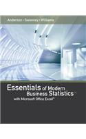 Essentials of Modern Business Statistics with Microsoft Excel