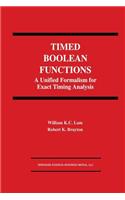 Timed Boolean Functions