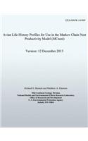 Avian Life-History Profiles for Use in the Markov Chain Nest Productivity Model (MCnest) Version