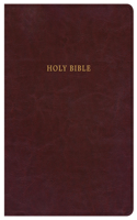 KJV Super Giant Print Reference Bible, Classic Burgundy Leathertouch, Indexed