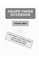 Polar Graph Paper Notebook: 120 Pages (Polar Coordinates)