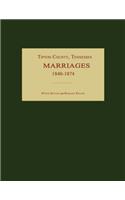 Tipton County, Tennessee, Marriages 1840-1874