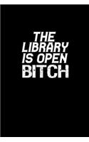 Library is Open Biith: Hangman Puzzles - Mini Game - Clever Kids - 110 Lined pages - 6 x 9 in - 15.24 x 22.86 cm - Single Player - Funny Great Gift