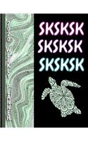 SKSKSK SKSKSK SKSKSK 2020 Weekly Planner