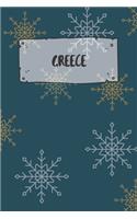 Greece: Ruled Travel Diary Notebook or Journey Journal - Lined Trip Pocketbook for Men and Women with Lines