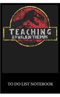 Teaching Is A Walk In The Park: To Do & Dot Grid Matrix Checklist Journal Daily Task Planner Daily Work Task Checklist Doodling Drawing Writing and Handwriting & Calligraphy