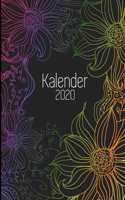 Kalender 2020: 2 Jahres Kalender I Monatsplaner I Familienplaner I Planer Din A5 105 Seiten I Januar 2020 - Dezember 2021 Wochenplaner I Taschenkalender 2020 I Ter