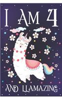 I am 4 and Llamazing