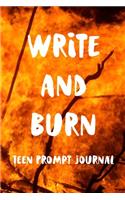 Write and Burn Teen Prompt Journal