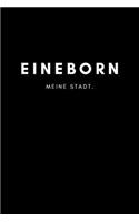 Eineborn: Notizbuch A5 120 Seiten mit Punktraster - Notizbuch, Planer, Notizheft, Schreibblock, Tagebuch, Notebook für deine Stadt