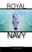 Royal Navy 5 x 8 Weekly 2020 Planner