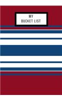 My Bucket List: Journal for creative ideas