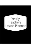 Yearly Teacher's Lesson Planner