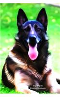 Dog Belgian Shepherd Notebook: A5 Lined Notepad - Journal for Women, Men, Teens and Kids. A Beautiful Gift Idea for Animal Lover