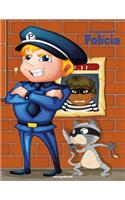 Livro para Colorir de Polícia