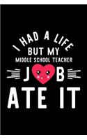 I Had A Life But My Middle School Teacher Job Ate It