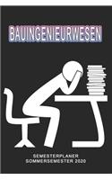 Bauingenieurwesen Semesterplaner - Sommersemester 2020