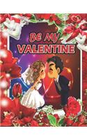 Be My Valentine: A Fun Valentine's Day Coloring Book of Hearts (VOL-1)