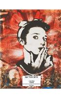 Cornell Notes XL Notebook: 8.5 x 11 250 page, Extra Large Cornell Notebook: Kiss These Notes Cover Design