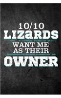 10/10 Lizards Want Me As Their Owner