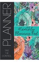 Monthly Planning Pad: Weekly Montly Planner Undate, Weekly Monthly Planning Undate, Weekly Monthly Journal Undate, Weekly Monthly Journal Planner, Monthly Weekly Journal 