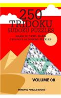 250 Tridoku Sudoku Puzzles: Hard to Very Hard Triangular Sudoku Puzzles