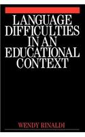 Language Difficulties in an Educational Context